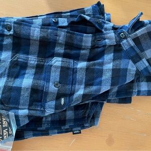 Vans Navy Herringbone Shirt